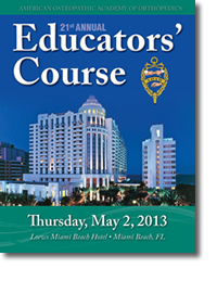 21st Annual Educators Course Cover