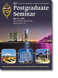 53rd Annual Postgraduate Seminar Cover